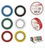 Izolační páska PVC 15mm / 8m barevný mix Anteprima dell’immagine prodotto