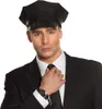 Fahrermütze schwarz – Klassische Chauffeur Mütze für Kostüm Produktbild-Vorschau 2
