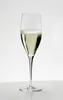 A single glass of champagne on a white background. Produktbild-Vorschau