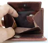 Herren Brown Glazed Smart Designed Echtleder Geldbörse Bull Produktbild-Vorschau 4