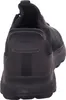 The back view of a black Geox sneaker. Voir les images du produit