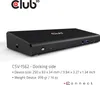 CLUB3D CSV-1562 replicatore di porte e docking station per Anteprima dell’immagine prodotto 2