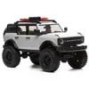 A remote-controlled toy car, a white Ford Bronco, is shown from a three-quarter front angle against a white background. Podgląd zdjęcia produktu