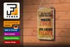 Blechschild Spruch 12x18cm bei uns ist immer was los Zirkus Produktbild-Vorschau 4