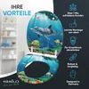SANILO® WC sedátko s automatickým pomalým sklopováním a Náhled obrázku produktu 3