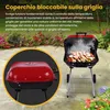 Extralink Home Barbecue con Ruote, Portatile, per Giardino Anteprima dell’immagine prodotto 2