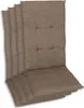 GO-DE Textil, Sesselauflage Hochlehner, 4er Set, Farbe: Produktbild-Vorschau 1