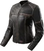 Rebelhorn Hunter 2 Damen Motorrad Lederjacke, vintage Produktbild-Vorschau 1