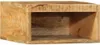 vidaXL Szafka wisząca pod TV 40x30x19 cm Surowe drewno Podgląd zdjęcia produktu 1
