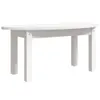 vidaXL Stolik kawowy biały 80x40x35 cm lite drewno sosnowe Podgląd zdjęcia produktu 12
