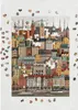 Martin Schwartz Puzzle Štokholm, mesto Puzzle Švédsko, 50 x Náhľad obrázku produktu 5