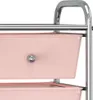 vidaXL Schubladenwagen mit 4 Schubladen Rosa Kunststoff Produktbild-Vorschau 4