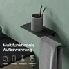 Mai & Mai Toilettenpapierhalter mit Ablage, Klopapierhalter Produktbild-Vorschau 3