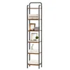 Schmales Regal 6 Ebenen, 30 x 33 x 166 cm, Produktbild-Vorschau 1