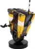 A detailed product shot of a Claptrap figure from the video game Borderlands, mounted on a black base. Anteprima dell’immagine prodotto