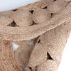 Okrągły dywanik boho 150 cm, ręcznie tkany z juty - Podgląd zdjęcia produktu 8