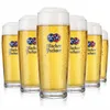 6x Hacker Pschorr Bier Glas Gläser 0,3l Becher Sahm blaues Produktbild-Vorschau 1