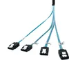 SYSTEM-S SFF-8087 Kabel 100 cm 4x SATA 7 Pin Stecker zu 4x Produktbild-Vorschau 3