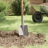 vidaXL Tête de pelle argent 43 x 17 cm Acier revêtu par Voir les images du produit 2