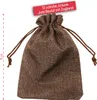 Oblique Unique 12 Jutebeutel mit Zugband Jute Säckchen Produktbild-Vorschau 2