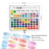 RAGI Aquarellfarben Set 72 Farben Malkasten Tuschkasten Produktbild-Vorschau 4