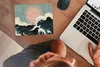 MuchoWow® Mauspad Mousepad Jahrgang - Meer - Wellen - Sonne Produktbild-Vorschau 3