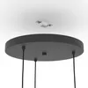 Hängeleuchte ROMAZZINA E27 3X40W Stahl schwarz H:110cm Produktbild-Vorschau 7