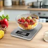 Digitale Küchenwaage Haushaltswaage Digitalwaage Edelstahl Produktbild-Vorschau 3