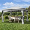 TOOLPORT Tonnelle de Jardin 3x4 m pavillon, bâche de toit Voir les images du produit 12