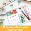 perfect line 10er Pack A4 Dokumententasche A4 auf A5 180my Produktbild-Vorschau 4