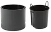 Deco4Home Koma Blumentopf Anthrazit 38cm | Pflanzkübel Produktbild-Vorschau 3