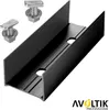 4er Profilverbinder für 40x40 Aluprofil schwarz Schienen Produktbild-Vorschau 6