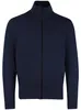 Zestart Strickjacke BOSS Orange navyblau hoher Kragen und Produktbild-Vorschau 4