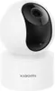 A white Xiaomi smart camera on a white base. Produktbild-Vorschau