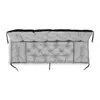 Gartenset hellgrau 100x60x50cm + 2 Kissen 42 x 42 cm Produktbild-Vorschau 3