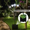 Outsunny Solarleuchte Gartenlicht 3-köpfige Lampe mit Produktbild-Vorschau 7