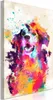 Vliesstoff Leinwandbild - Watercolor Dog (1 Part) Vertical Produktbild-Vorschau 1