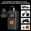 Tragbarer Luftkompressor Mini Reifenpumpe 12V 2000mAh Produktbild-Vorschau 2
