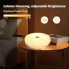 LED Tischlampe, USB Plastik Nachttischlampe, 3 Lichtfarbe Produktbild-Vorschau 5