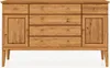 Kommode Sydo aus Wildeiche massiv 168x45x100 cm 2 Türen 6 Produktbild-Vorschau 2