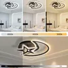 Deckenleuchte Led Deckenlampe Schwarz Modern Dimmbar Decke Produktbild-Vorschau 7
