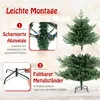 COSTWAY Albero di Natale artificiale alto 135 cm, albero di Anteprima dell’immagine prodotto 6