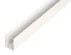 Alberts 484545 Profilo a U, plastica, bianco, 1000 x 21 x Anteprima dell’immagine prodotto 2