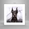 Poster - Poster ohne Rahmen - Hund Abstraktion - 30x30 cm - Produktbild-Vorschau 4