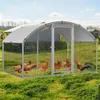 Faziango Hühnerstall 3x2x2m Bogenaufsatz Hühnerhaus Produktbild-Vorschau 1