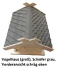 Vogelhaus (groß), Schiefer grau Produktbild-Vorschau 5