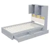 Flieks Jugendbett 90x200cm mit Led und Steckdose, Holzbett Produktbild-Vorschau 8