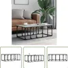 The Living Store Couchtisch Grau Sonoma 100x50x35,5 cm Produktbild-Vorschau 1