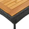 The Living Store 5-tlg. Garten-Essgruppe mit Kissen Schwarz Produktbild-Vorschau 7