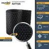 Sichtschutzstreifen zaun|zu RATTAN Einzelstreifen 2,55m für Produktbild-Vorschau 2
